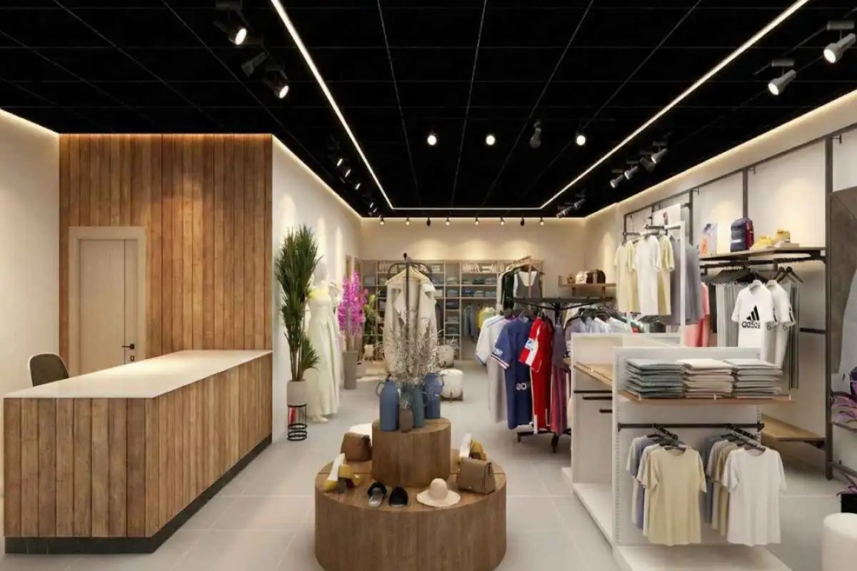 3D retail interior design and visualization Abu Dhabi