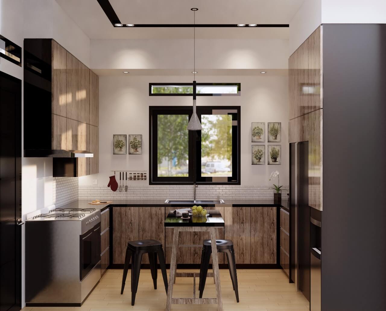 Kami berkomitmen dalam memberikan layanan terbaik dalam mendesain kitchen set dan interior dapur anda. Desain Dapur Depok Jawa Barat Interiordesign Id
