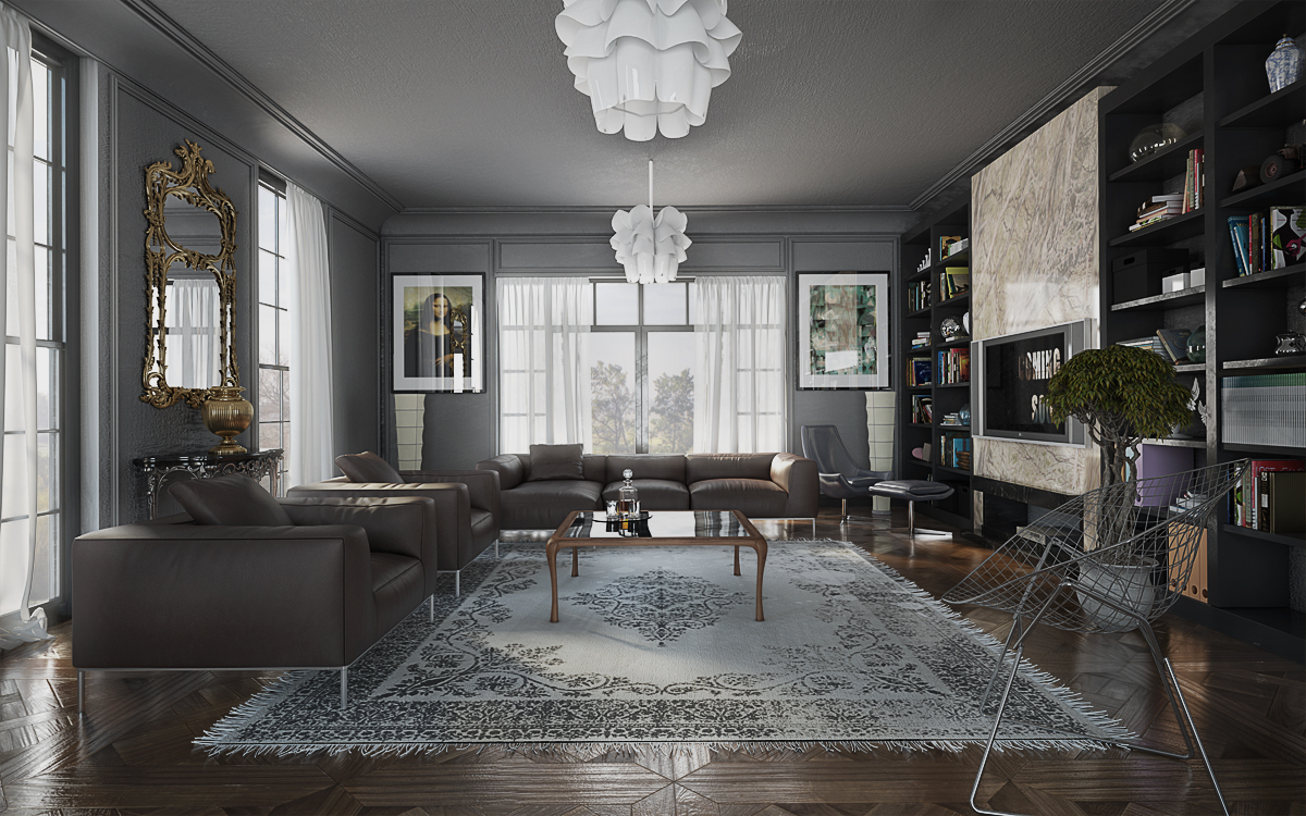 Modern turkish interior design