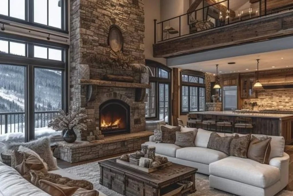 Farmhouse barndominium interior design