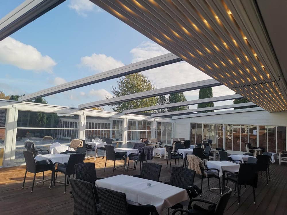 Pergola markise til erhverv