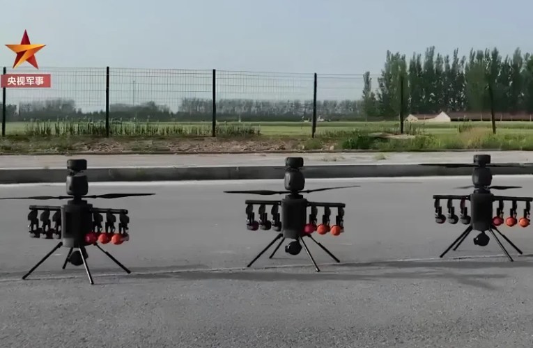 China Unveils Swarming-Capable Black Bee Drones