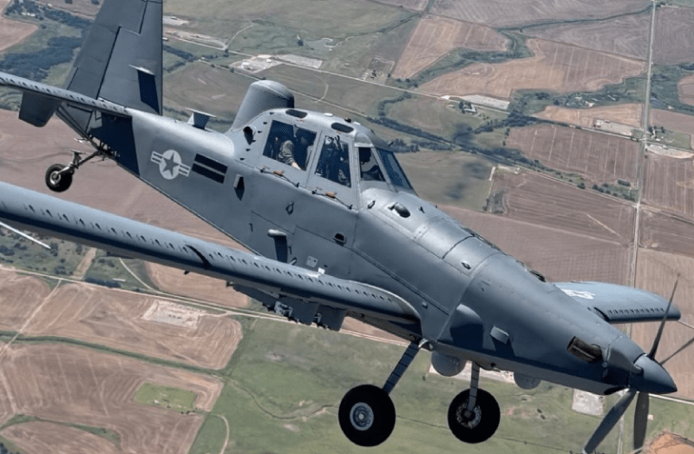 US Air Force Displays OA-1K in Special Operations Training Exercise
