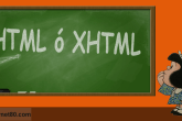 HTML vs XHTML