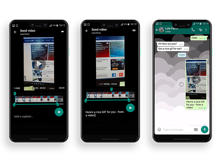 How To Create And Send Gifs On Whatsapp