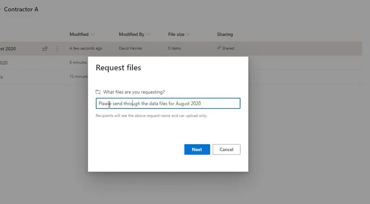 Sharing Files / Folders with Your Forestry Contractors Using Microsoft ...