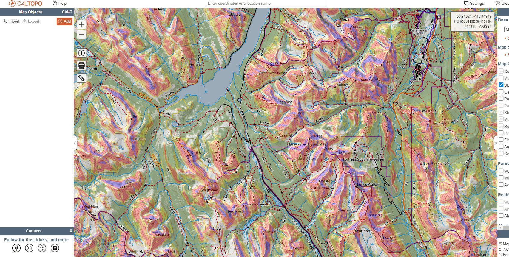 Development Event To CalTopo Caltopo 