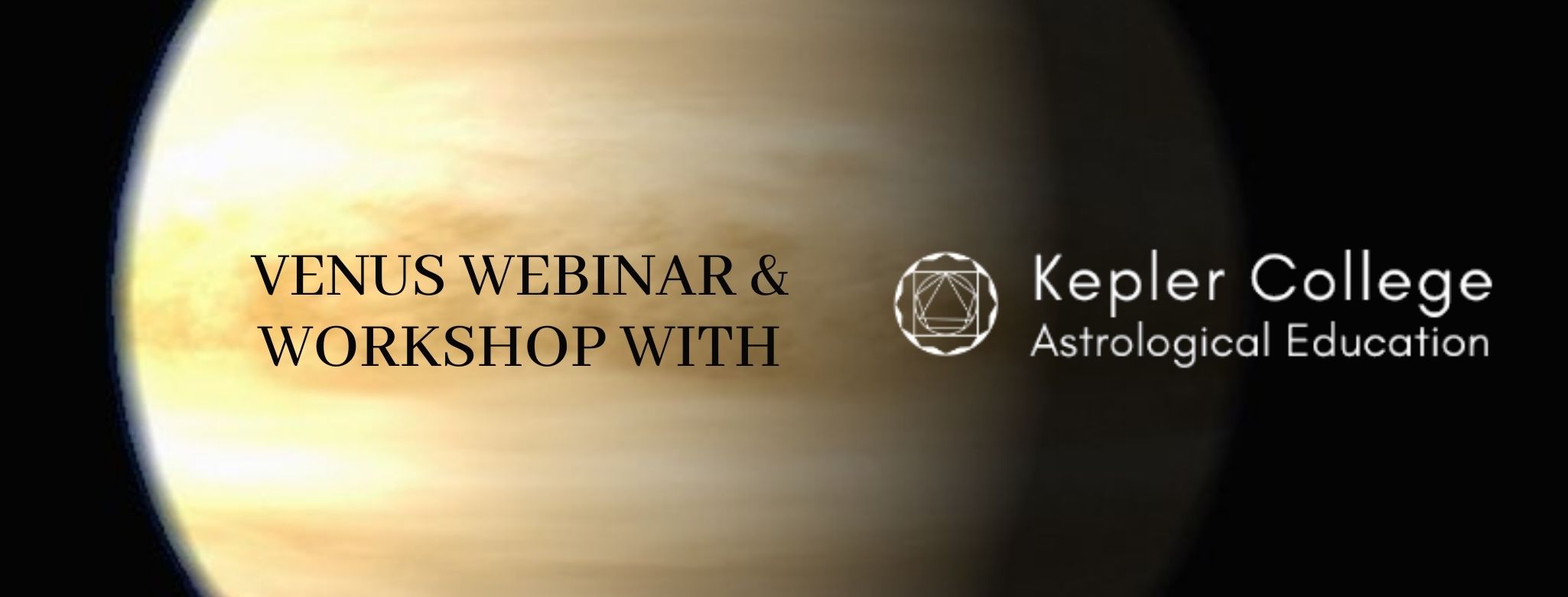 Venus workshops with Kepler College