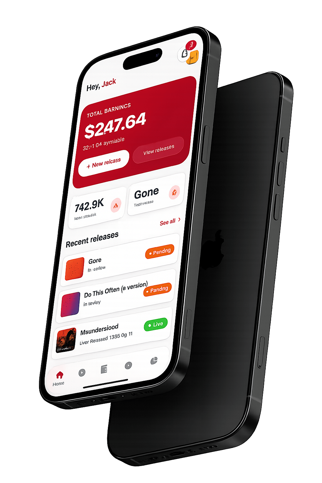InterSpace Music Distribution App