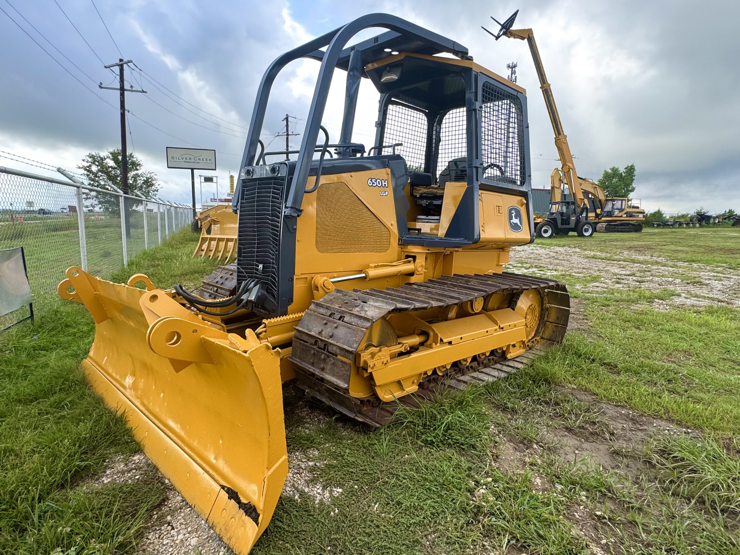We sell used construction equipment