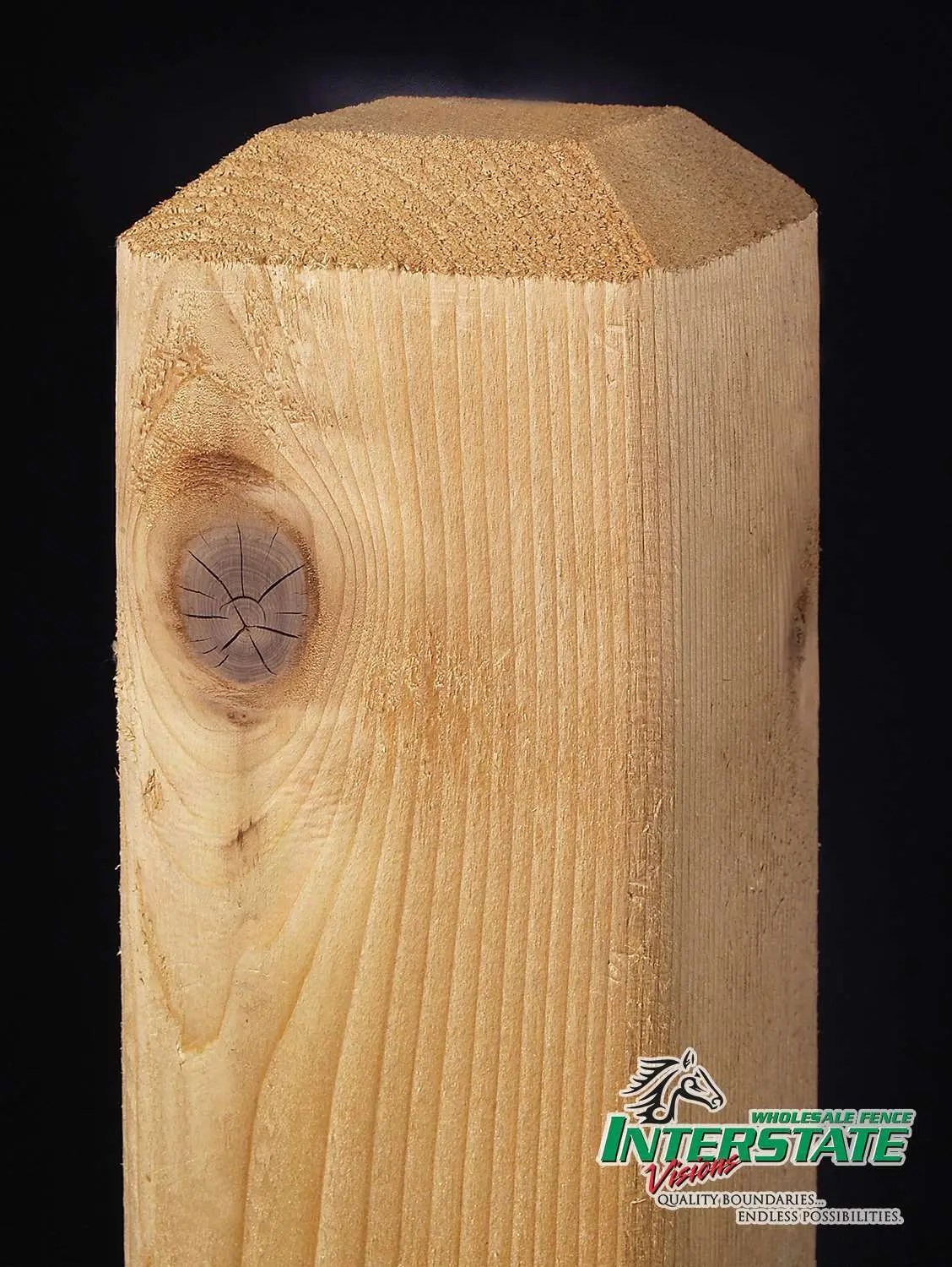 Decorative wood posts