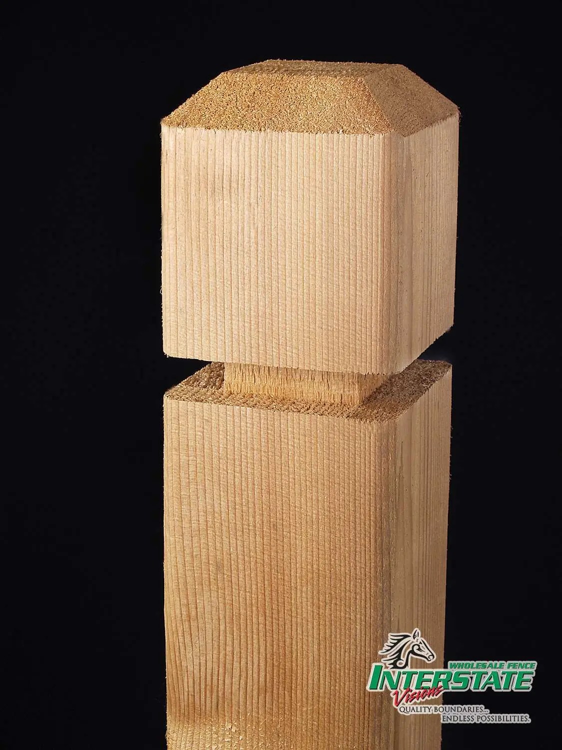 Decorative wood posts