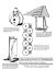 Magazine page featuring photographs and descriptions of experimental instruments including ocarinas, steel cello, rebar scraper chimes, and wind harp.