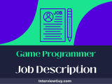 Game Programmer Job Description Updated For 2026