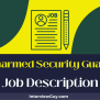 Unarmed Security Guard Job Description [Updated For 2025]