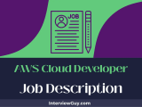 Aws Cloud Developer Job Description Updated For 2026