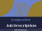 Script Writer Job Description Updated For 2026