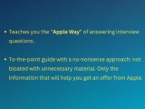 The Complete Apple Interview Guide Interviewjoy Inc