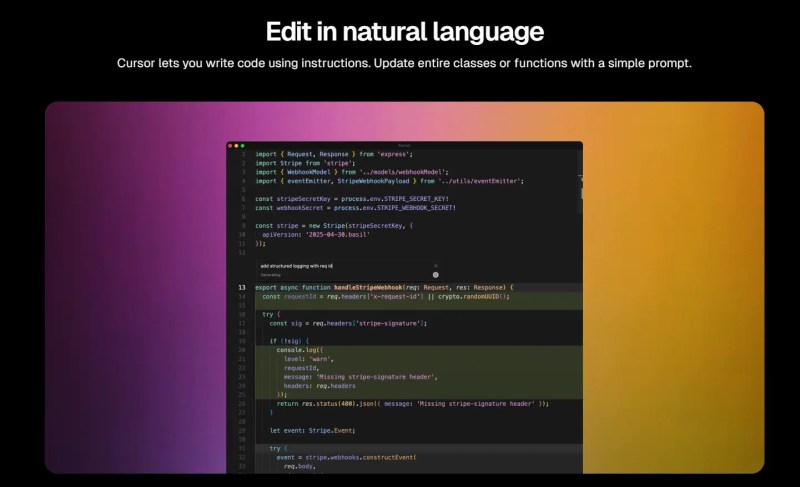 Cursor - Vibe coding tools