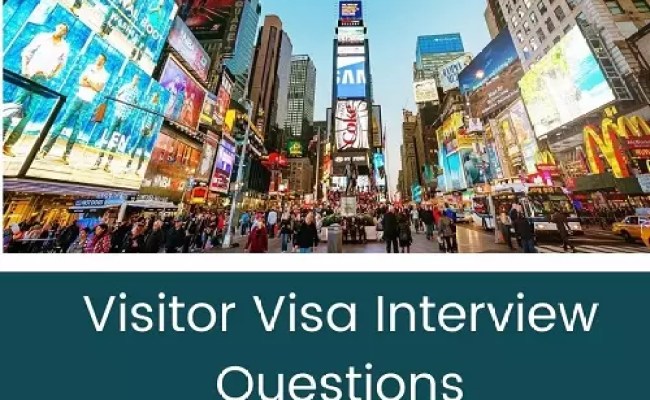 B1/B2 US Visitor Visa Interview Questions And Answers 2025