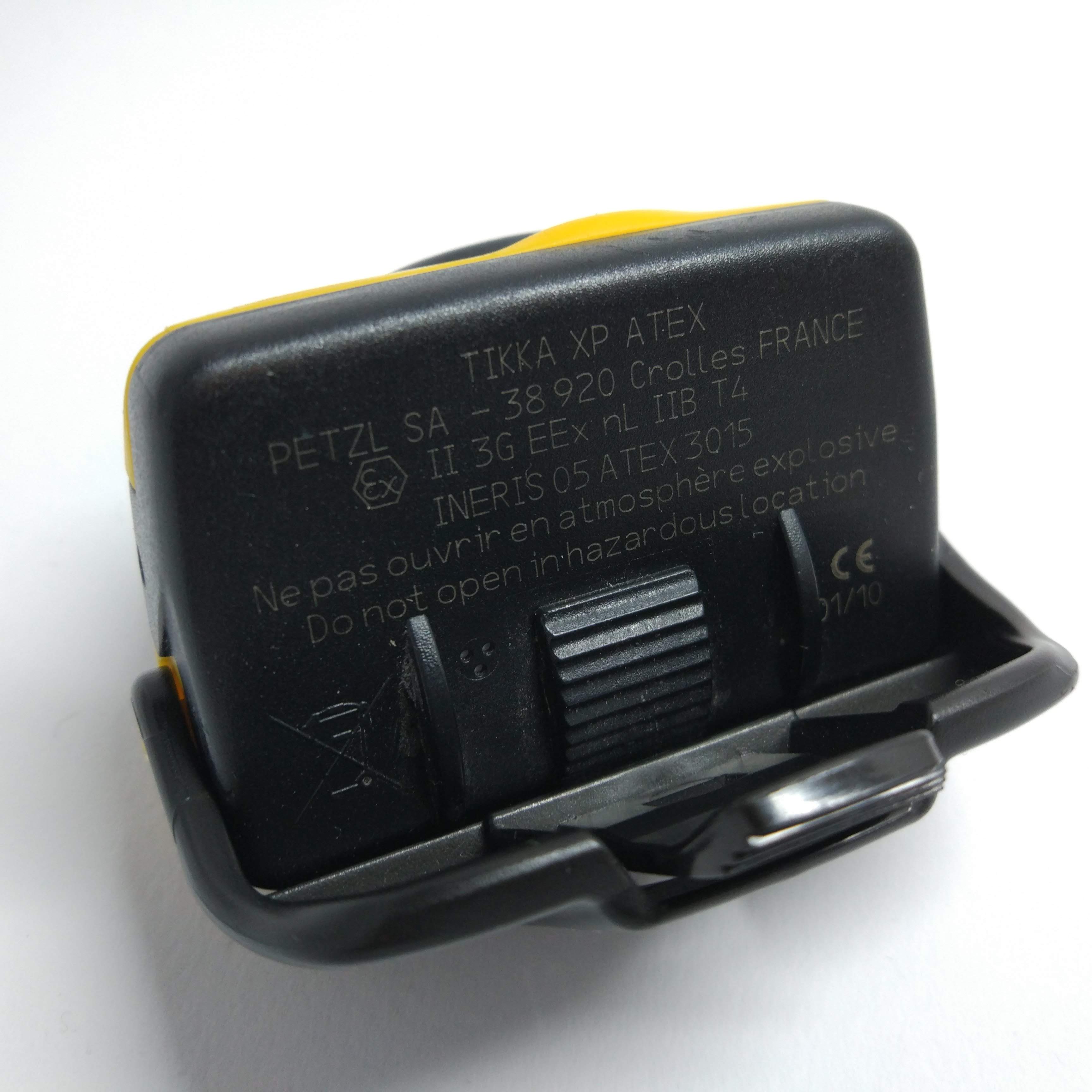Exemplo de marcação num equipamento certificado ATEX.