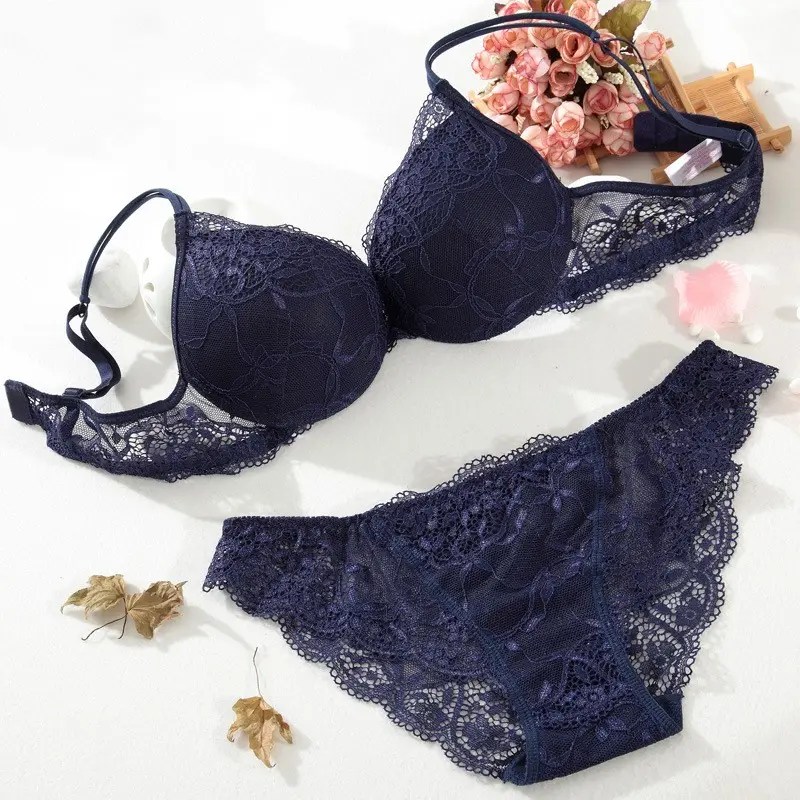 precious love - adjustable padded bra blue