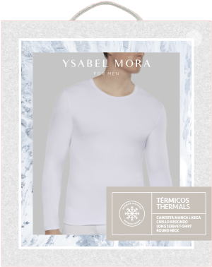 Camiseta térmica de hombre cuello redondo Ysabel Mora