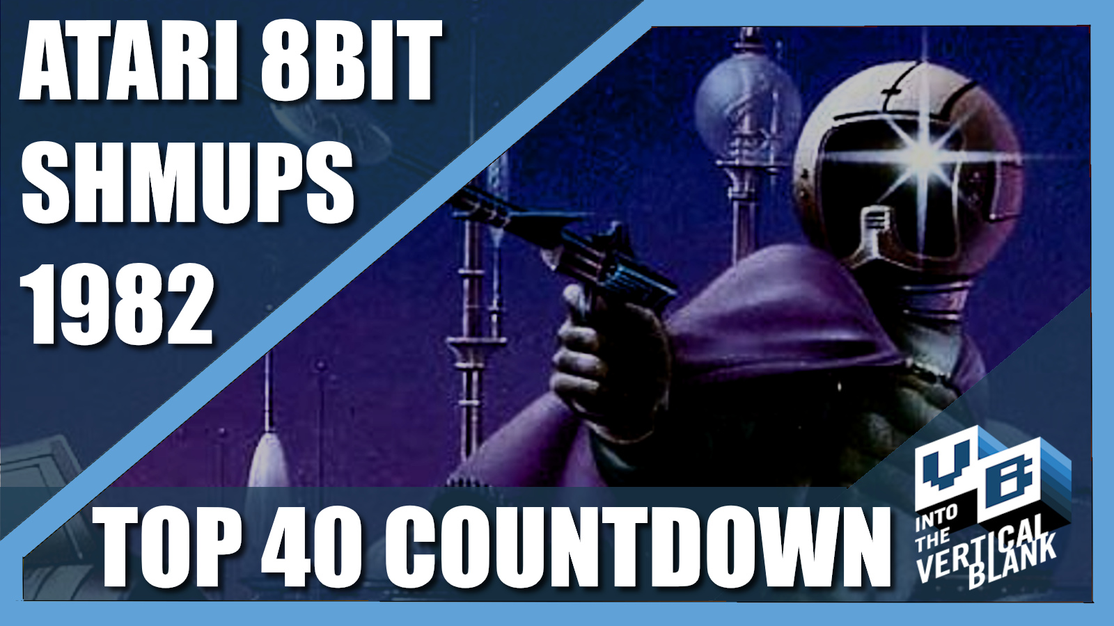 Atari 8bit Archeology: 1982 Top 40+ Awesome Arcade Shooters and SHMUPS