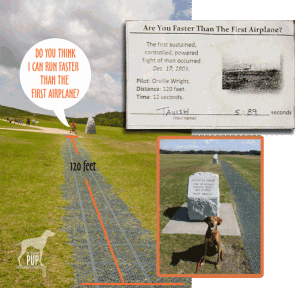 faster tavish than orville speeding airplane distance covered flight flying yes half famous feet why