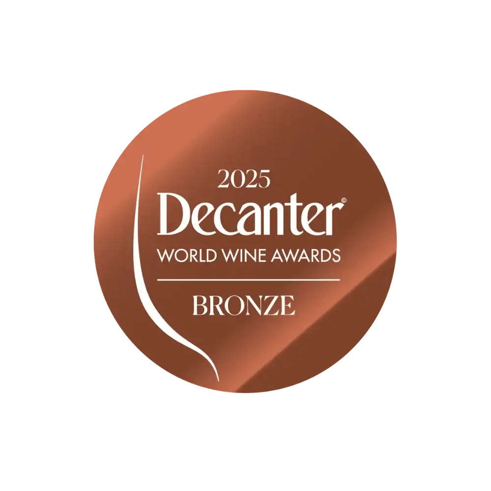 Decanter World Wine Awards 2025 Bronze medal.