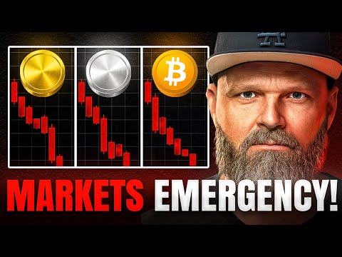 Crypto Banter-Markets at Critical Breakdown Levels | Bitcoin, Gold & Silver