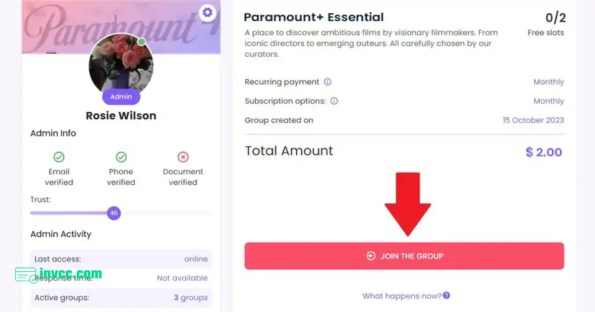 Buy Paramount Streaming Account