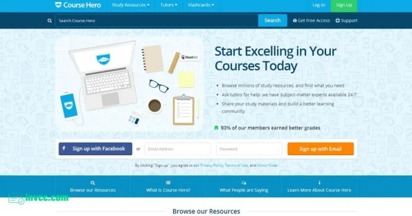 Course Hero Account with Unlocks