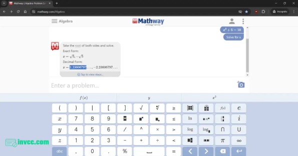 Mathway Math Solver