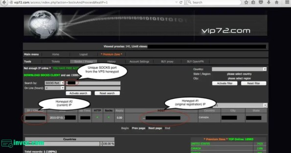 VIP72 SOCKS5 Account