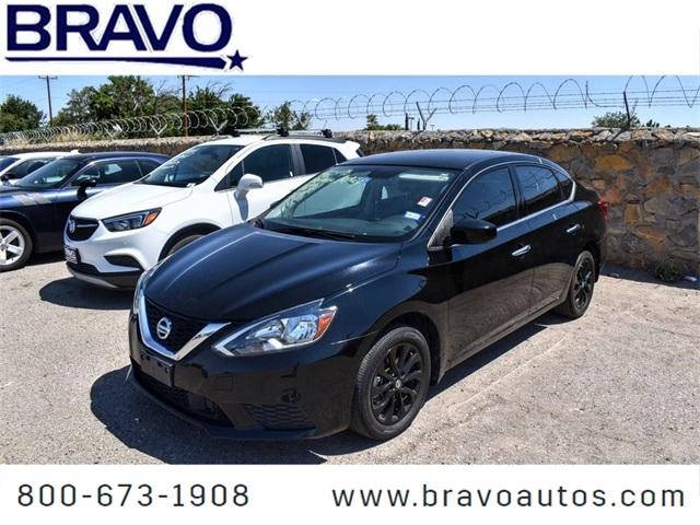 Las Cruces Nissan Sentra 2018 Super Black Used Car For Sale 20514b