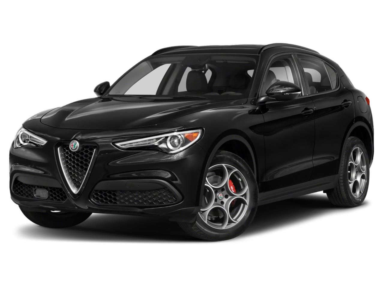 Vulcano black metallic 2020 alfa romeo stelvio ti awd for sale at