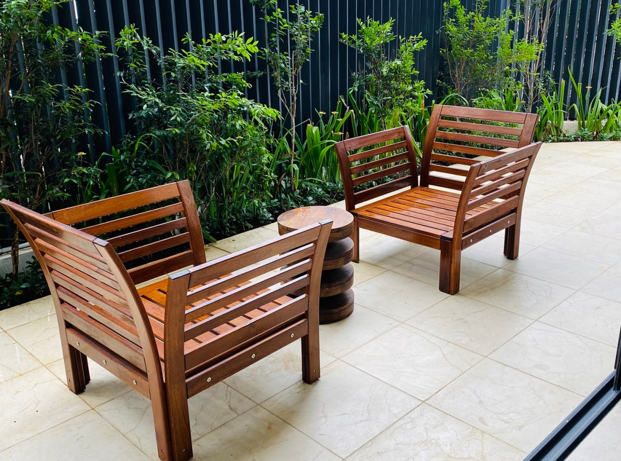 Hermosos apartamento con patio