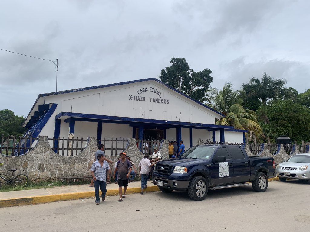 Site photo from the Mexico IFM X-Hazil Ruta Sian Ka'an Carbon Project
