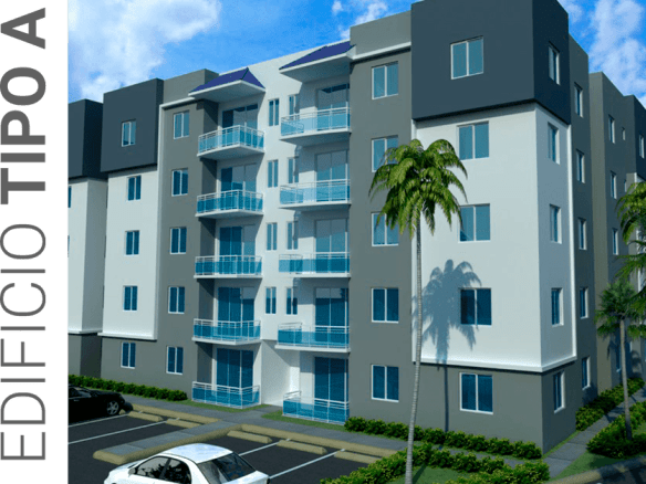 Alquiler de Apartamento 3 Habitaciones en Residencial Garden City