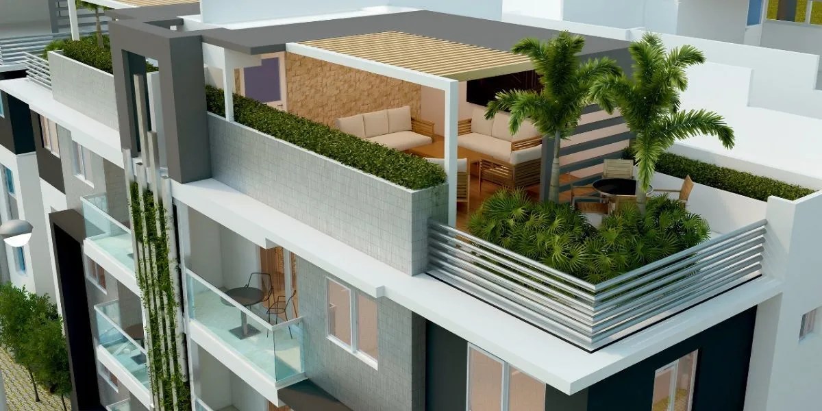 Apartamentos en la Av. Ecológica con Piscina