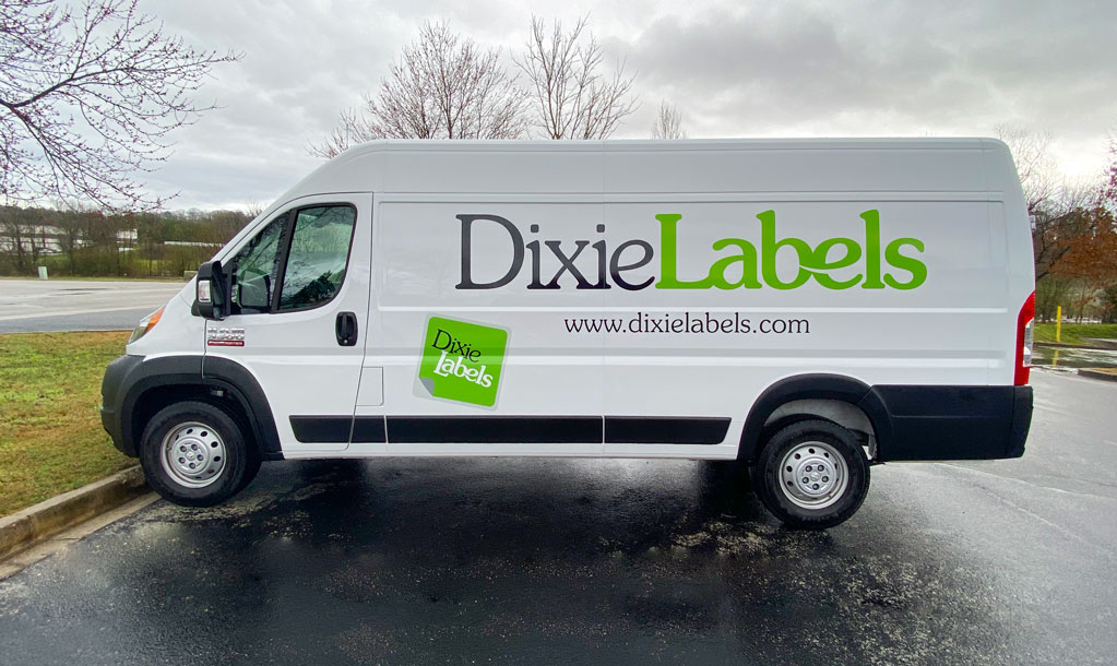 Partial Wrap Dixie Labels InView Graphics & Signs