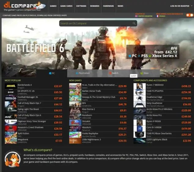 Examine Video Sport Costs with DLCompare – The Final Device for Avid gamers