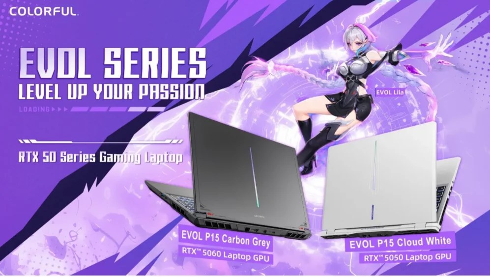 COLORFUL EVOL P15 Gaming Laptops Arrive Q1 2026 | Invision Game Community