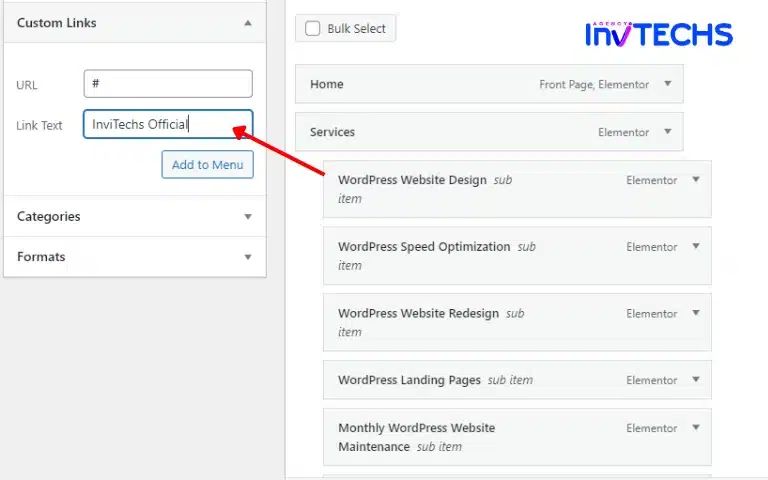 How To Make A Menu Item Not Clickable In Wordpress Invitechs - Premium Landscape Pattern Gallery - Ultra HD