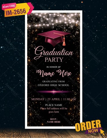 2024 Graduation Party Invitation