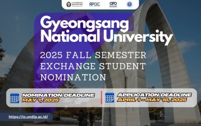 Gyeongsang National University Fall Student Exchange Program 2025
