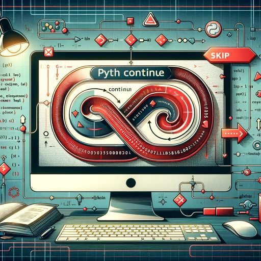 How Exactly Do We Make Use Of Continue In Python Stack Overflow - Download Classic Gradient Illustration | 8K