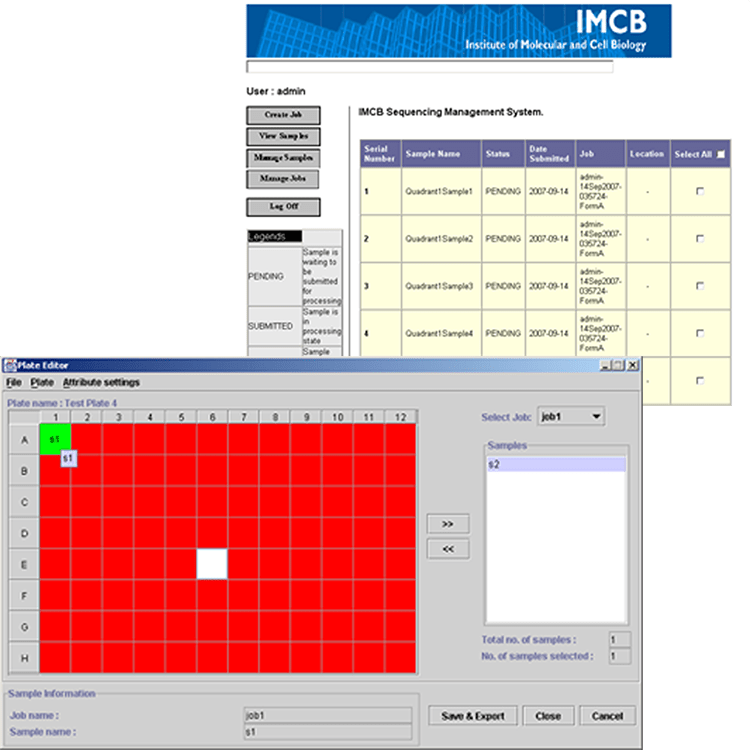 DNA Sequencing Portal