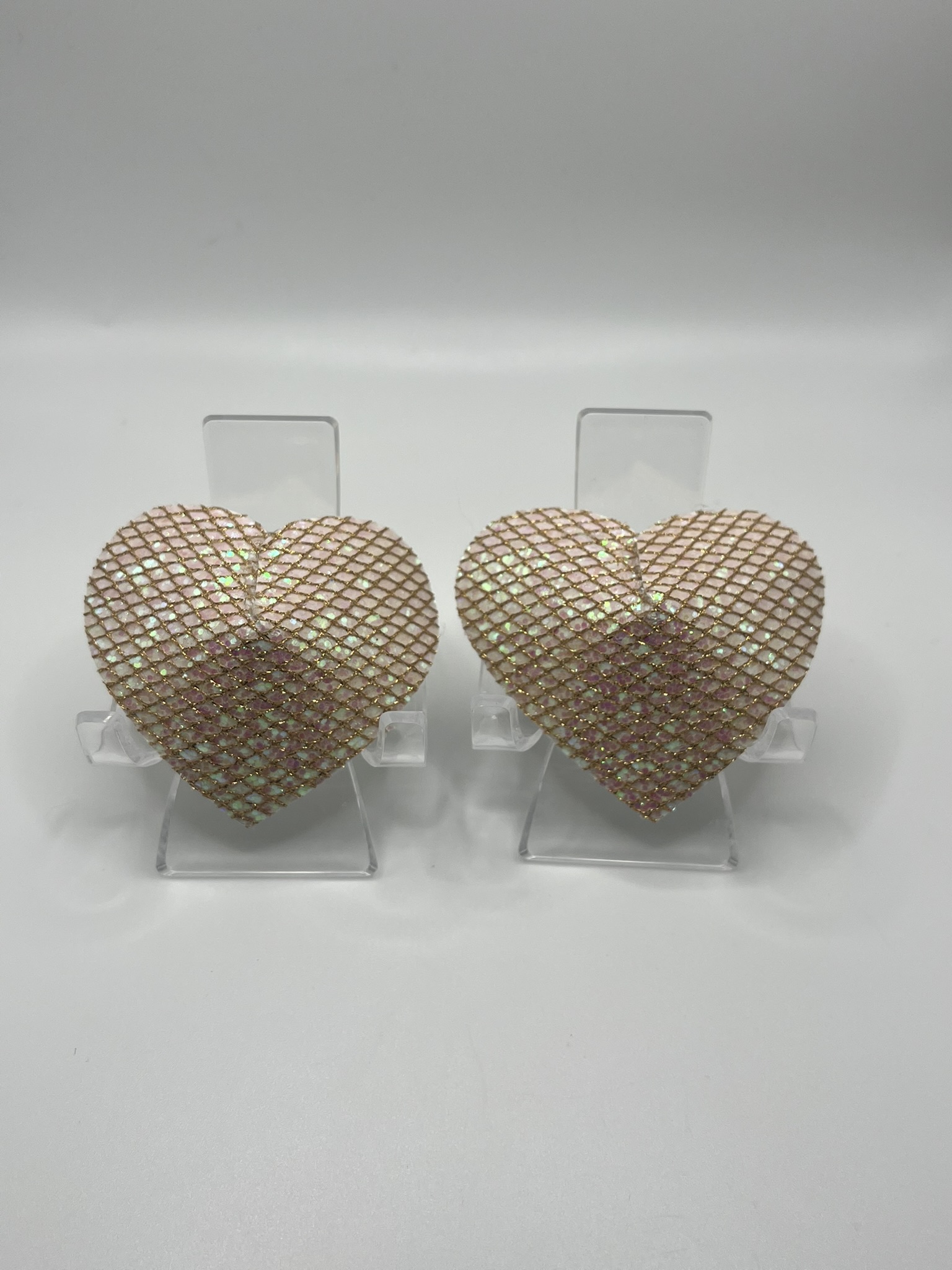 Gold Heart Pasties